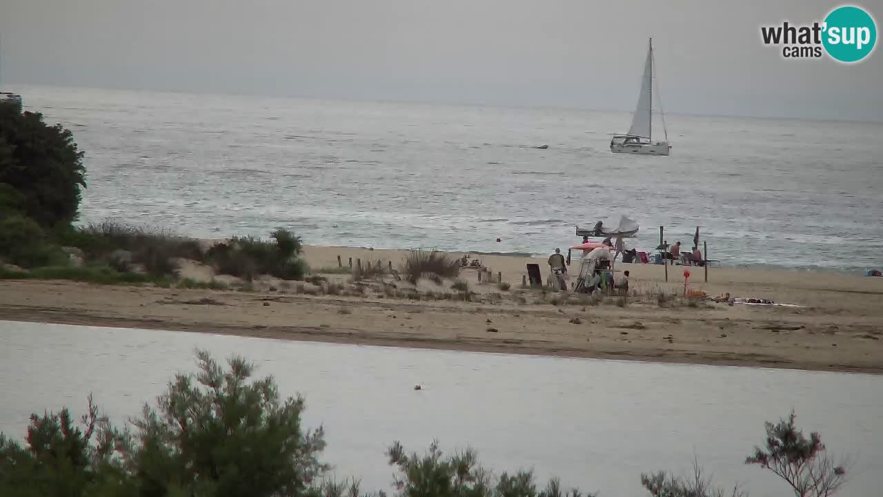 Webcam Chia – Live View of Su Giudeu Beach