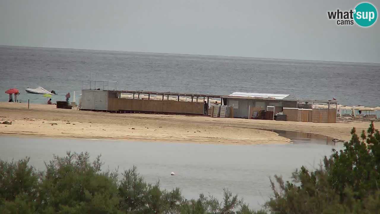 Webcam Chia – Vista en directo de la playa Su Giudeu