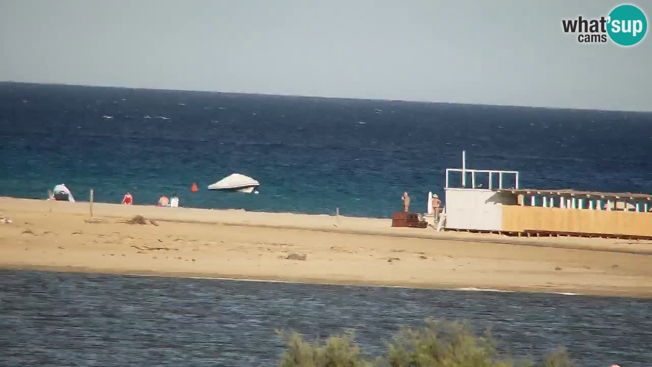 Webcam Chia – Live View of Su Giudeu Beach