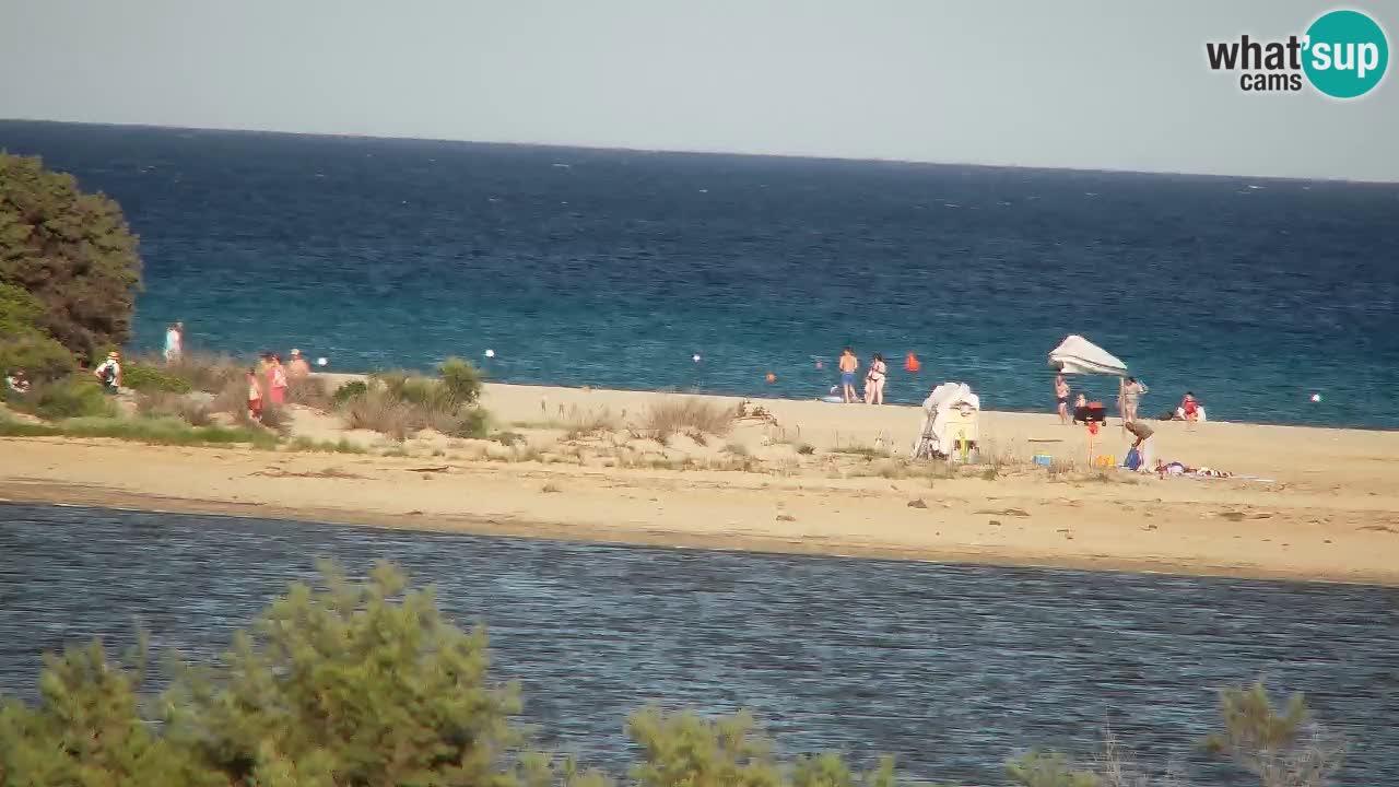 Webcam Chia – Live View of Su Giudeu Beach
