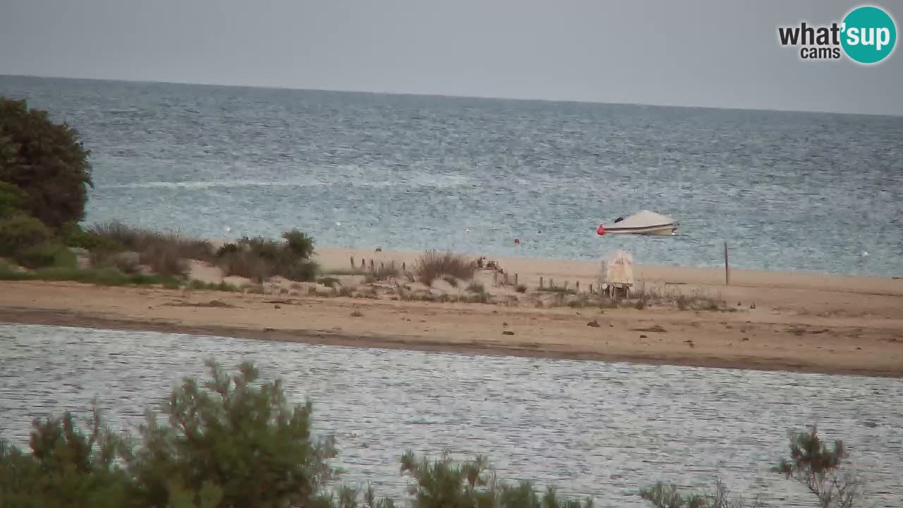 Webcam Chia – Spiaggia Su Giudeu in diretta