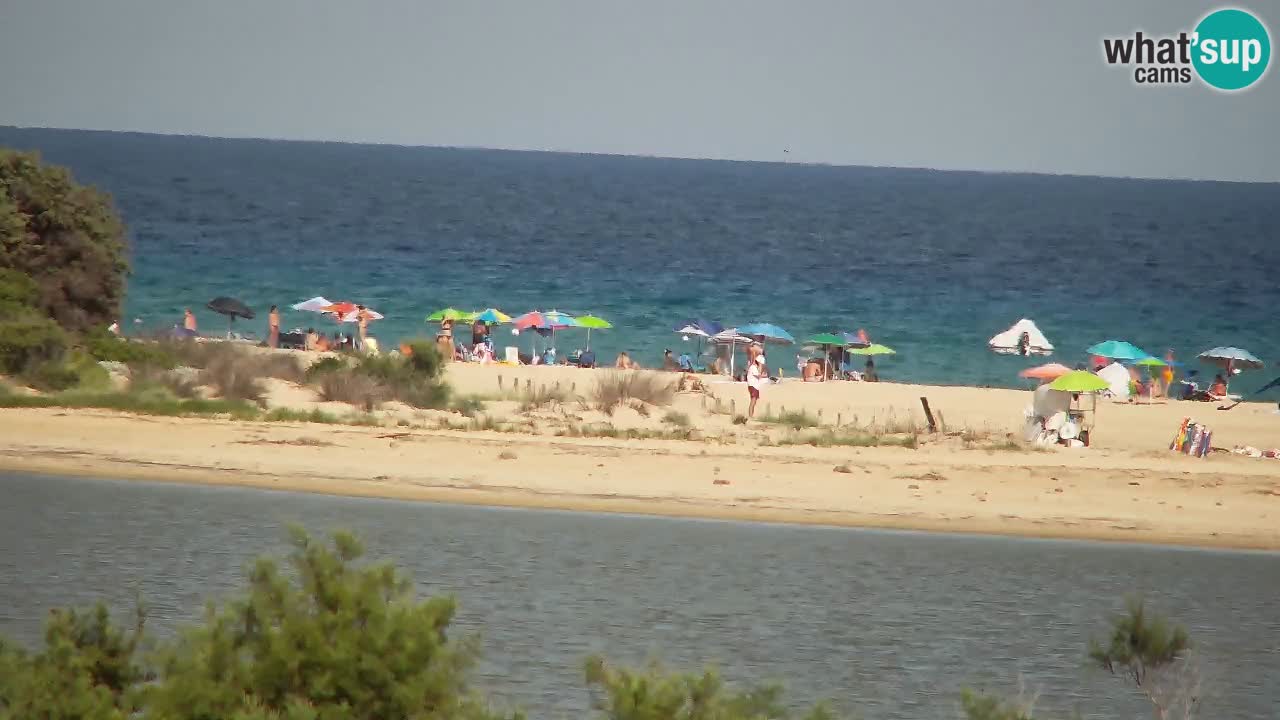 Web kamera Chia – Pogled uživo na plažu Su Giudeu