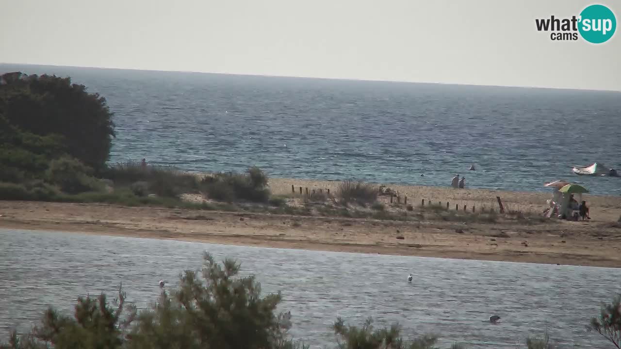 Webcam Chia – Spiaggia Su Giudeu in diretta