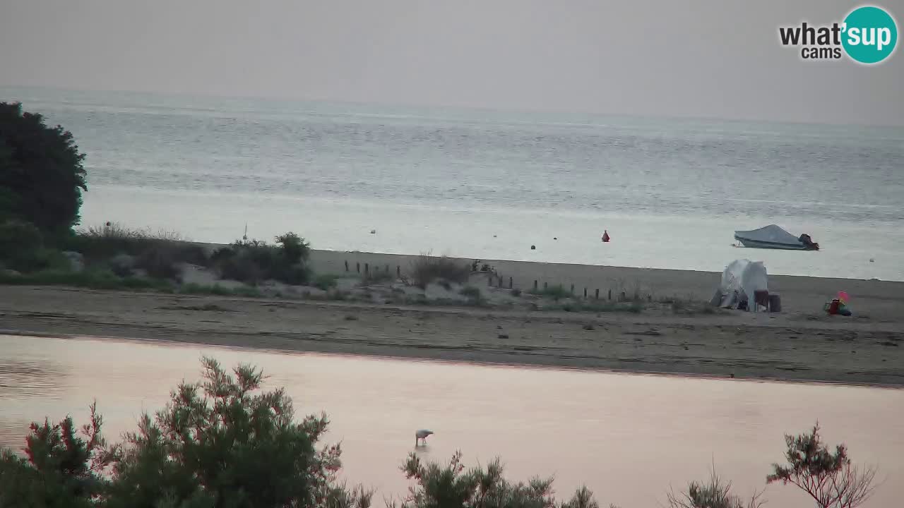 Spletna kamera Chia – Pogled v živo na plažo Su Giudeu