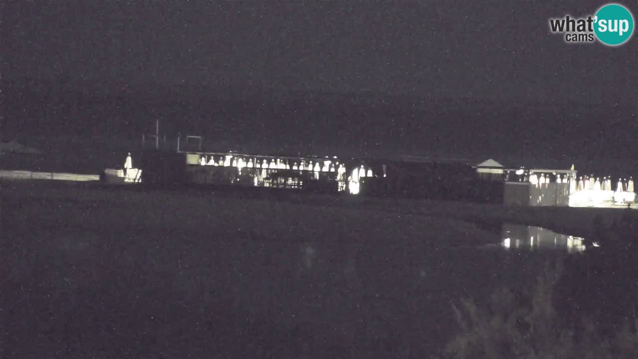 Webcam Chia – Vista en directo de la playa Su Giudeu