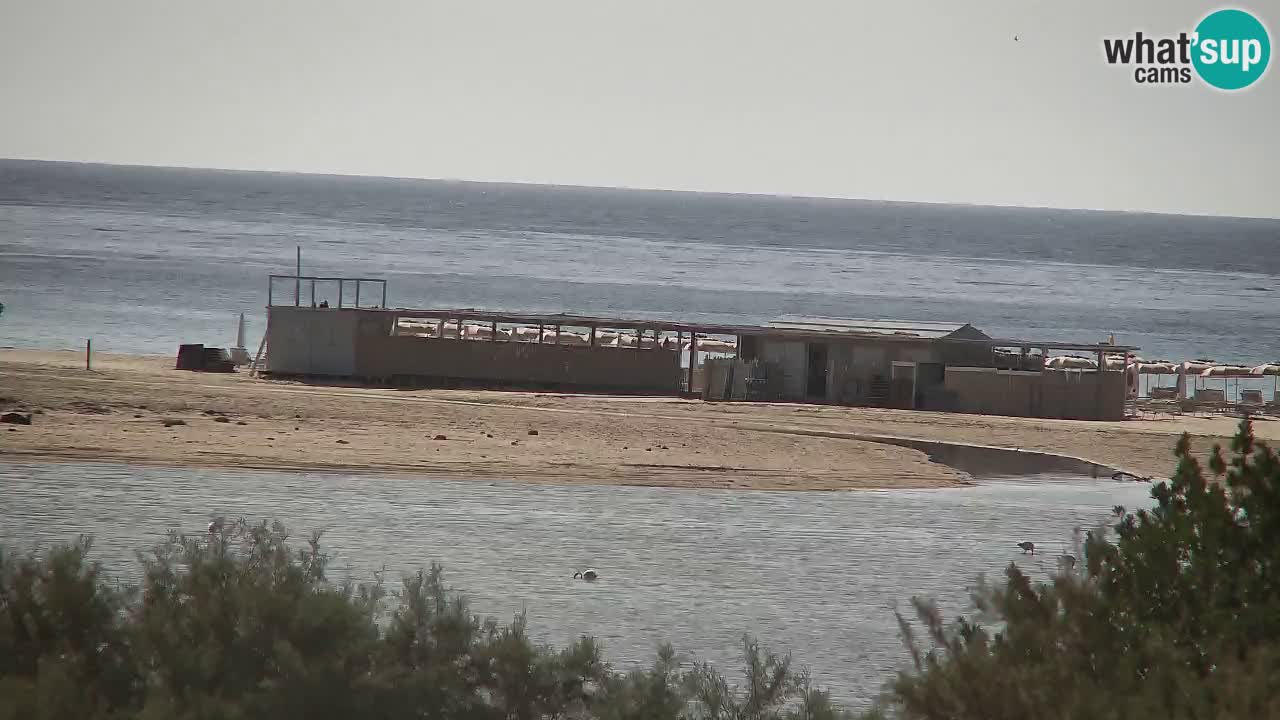 Webcam Chia – Vista en directo de la playa Su Giudeu
