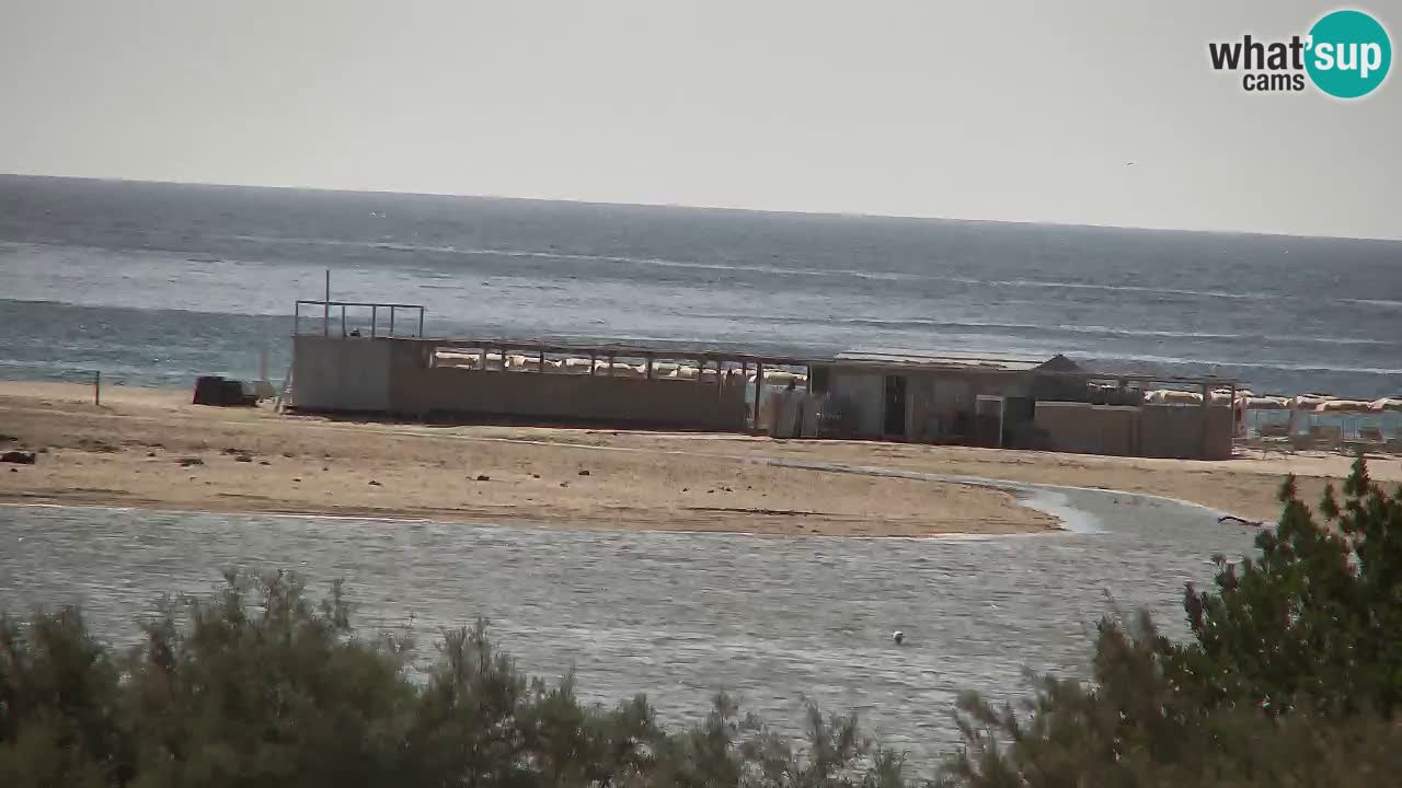 Webcam Chia – Vista en directo de la playa Su Giudeu