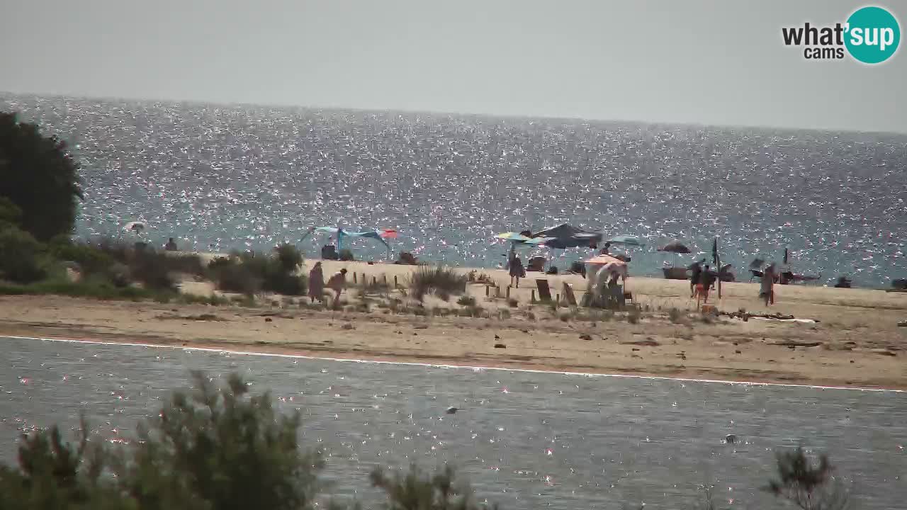 Webcam Chia – Spiaggia Su Giudeu in diretta