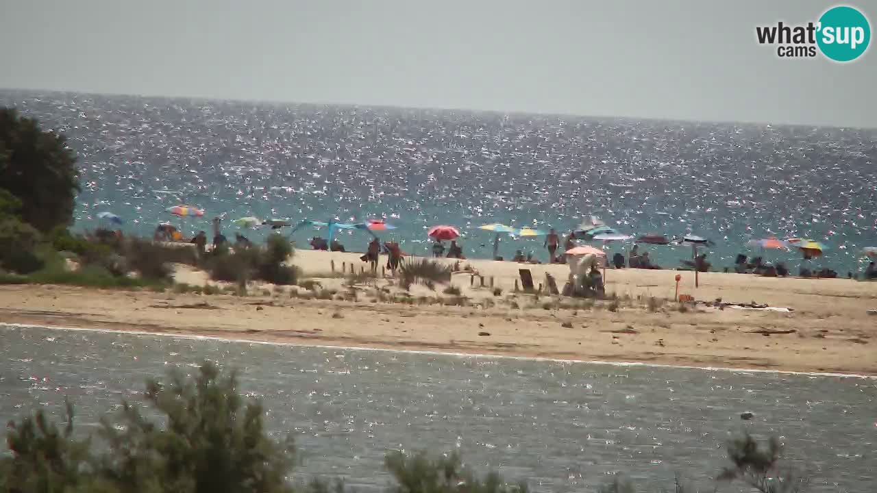Webcam Chia – Spiaggia Su Giudeu in diretta