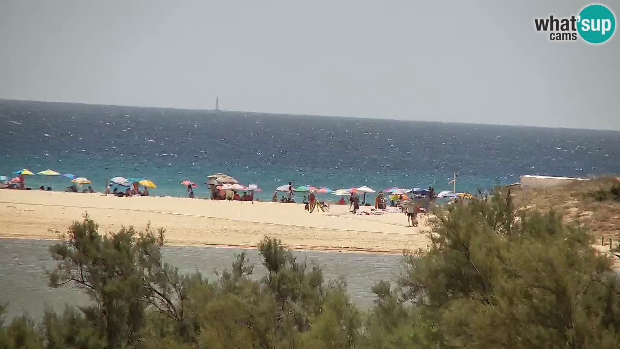 Webcam Chia – Live View of Su Giudeu Beach