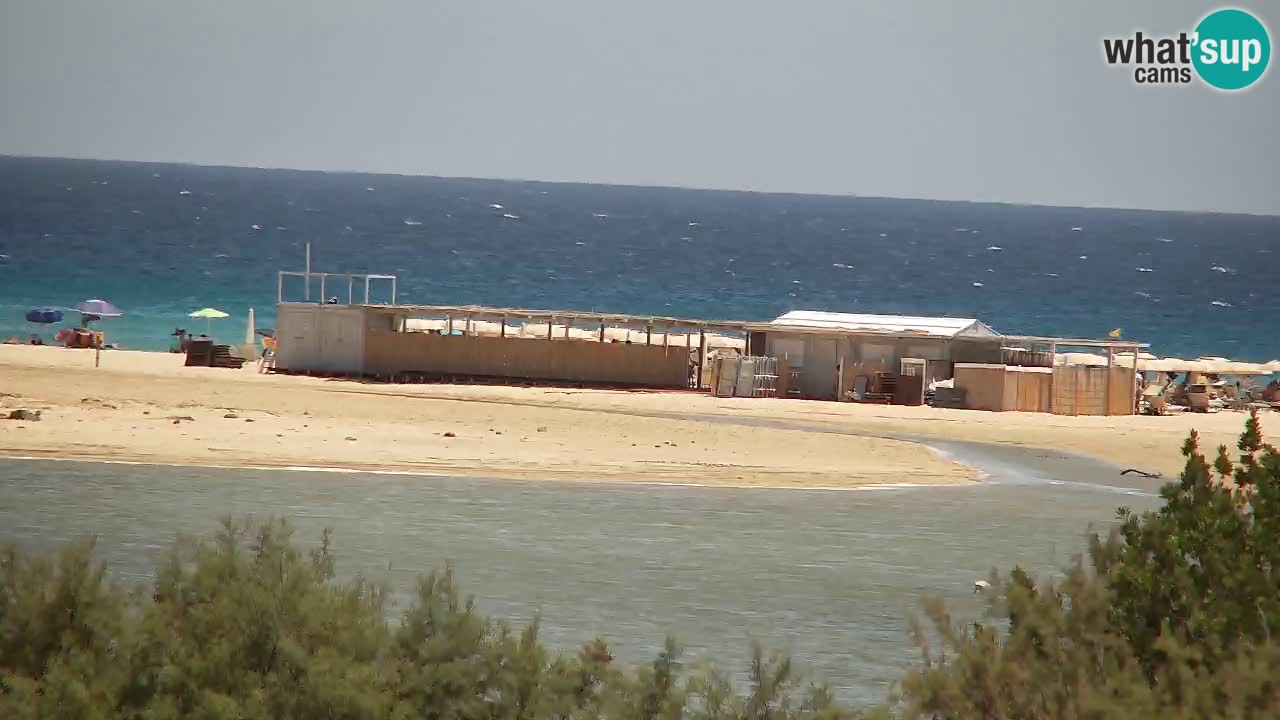 Webcam Chia – Live View of Su Giudeu Beach