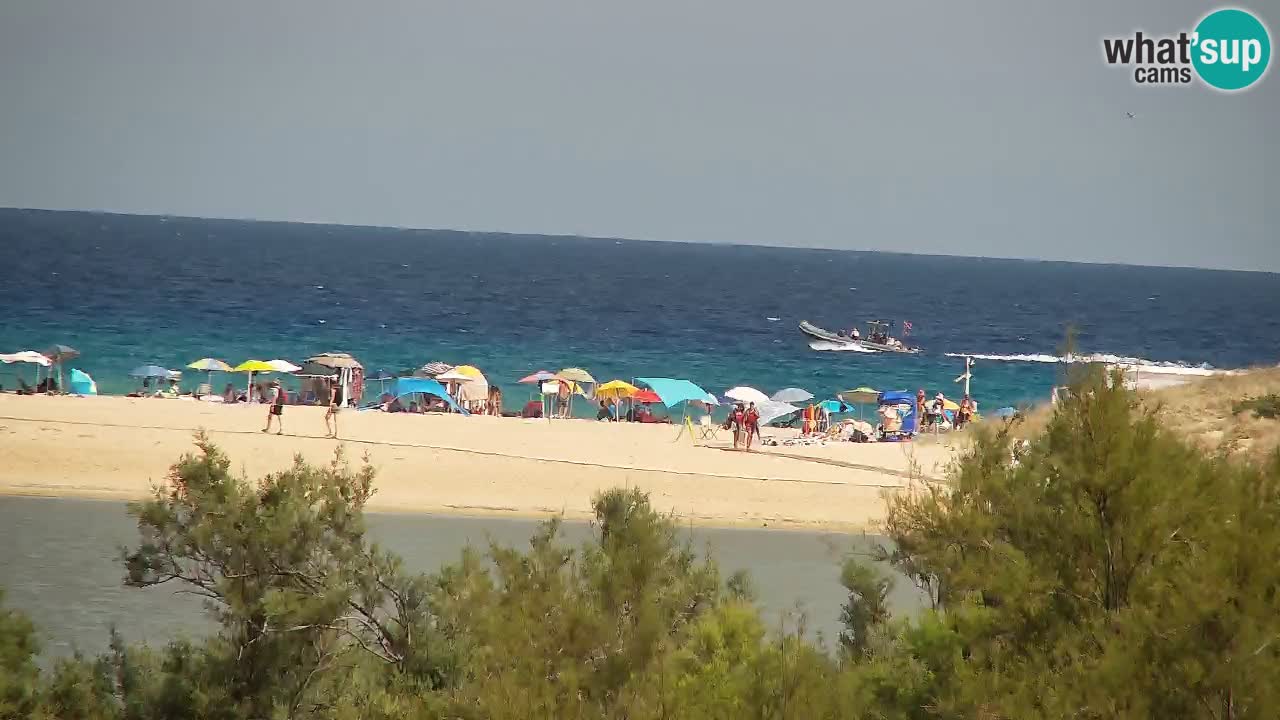 Webcam Chia – Spiaggia Su Giudeu in diretta