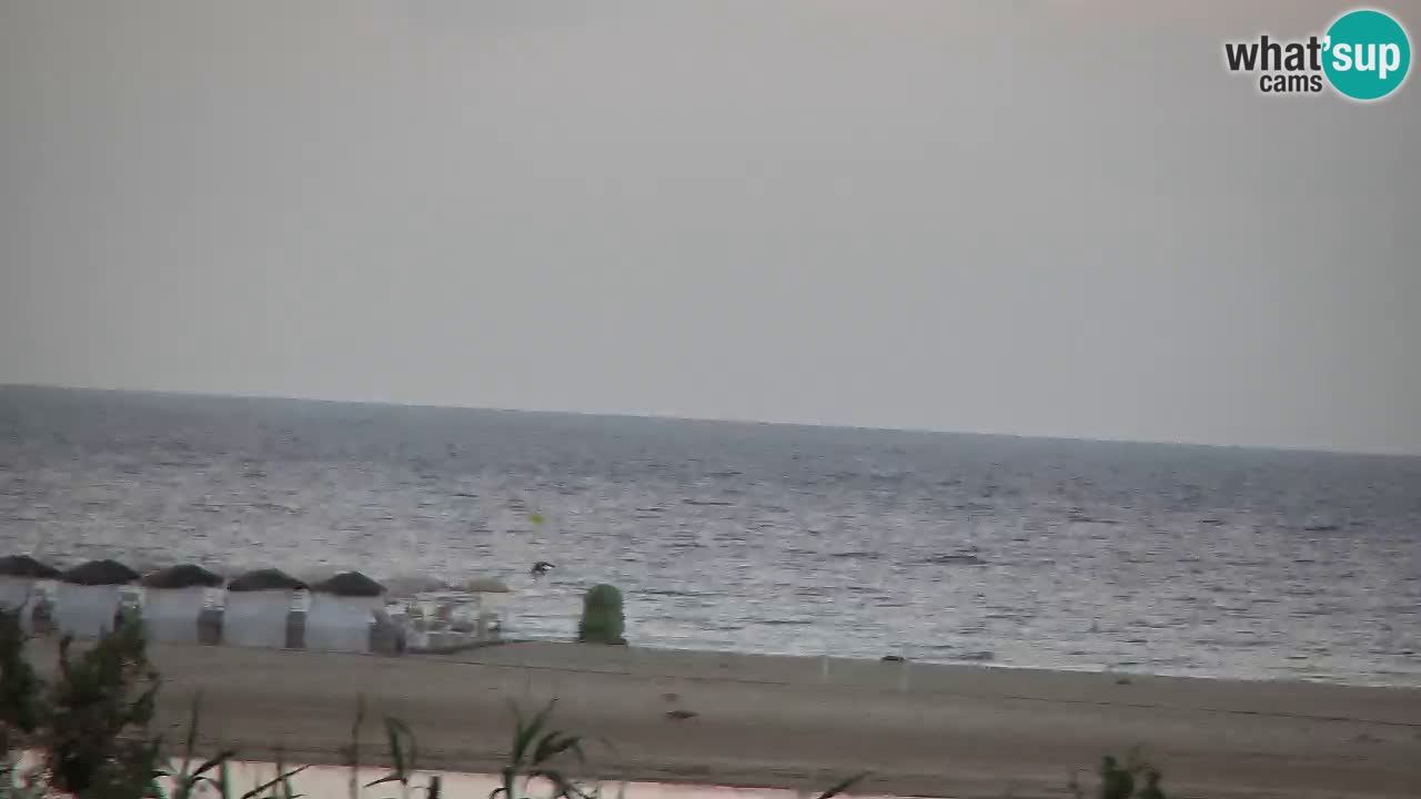 Webcam Chia – Live View of Su Giudeu Beach