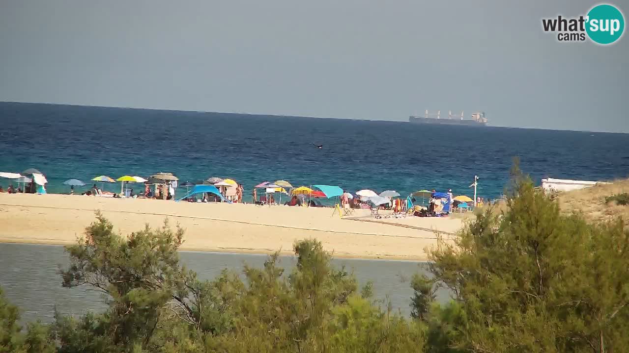 Webcam Chia – Live View of Su Giudeu Beach