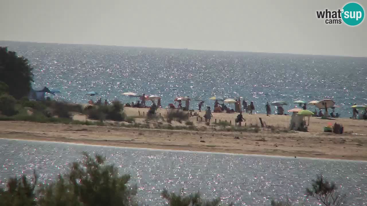 Webcam Chia – Spiaggia Su Giudeu in diretta