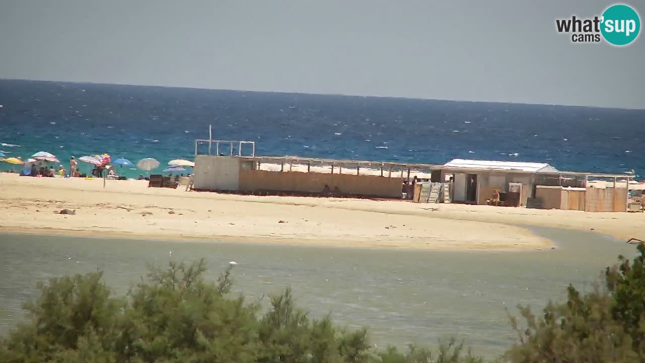Webcam Chia – Live View of Su Giudeu Beach