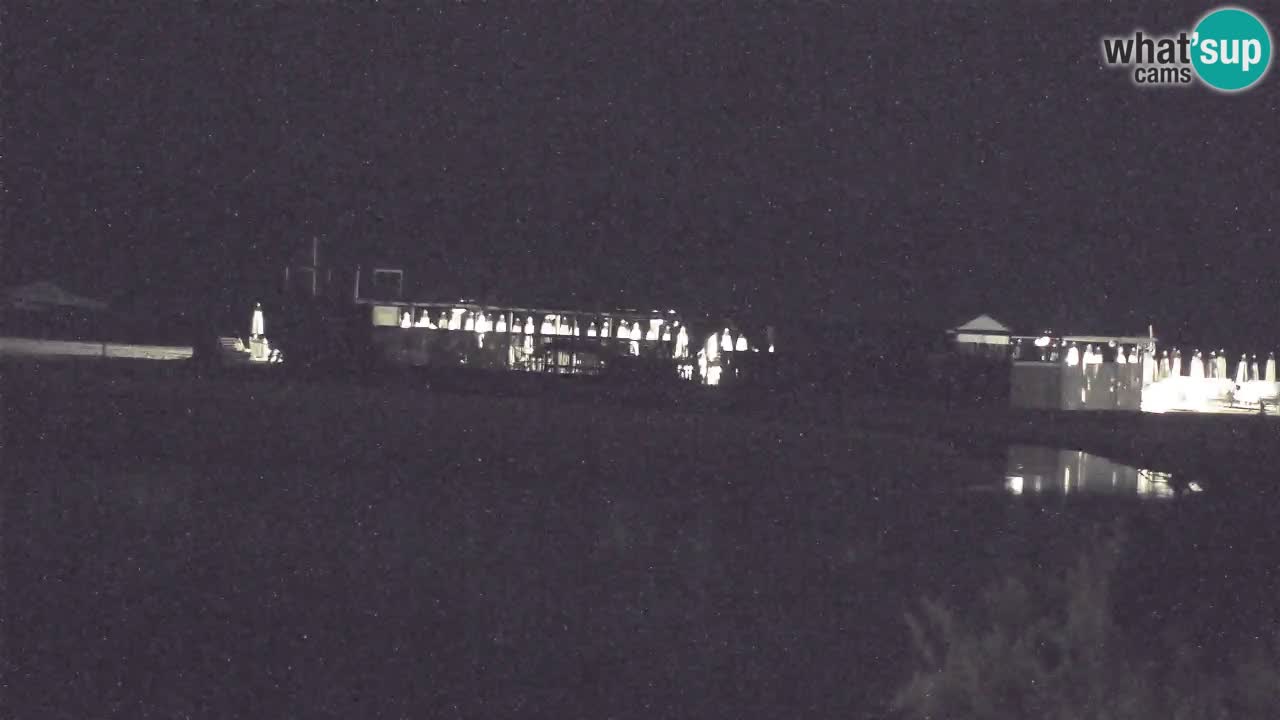 Spletna kamera Chia – Pogled v živo na plažo Su Giudeu
