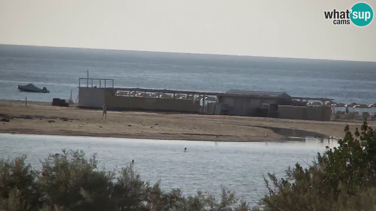 Webcam Chia – Vista en directo de la playa Su Giudeu