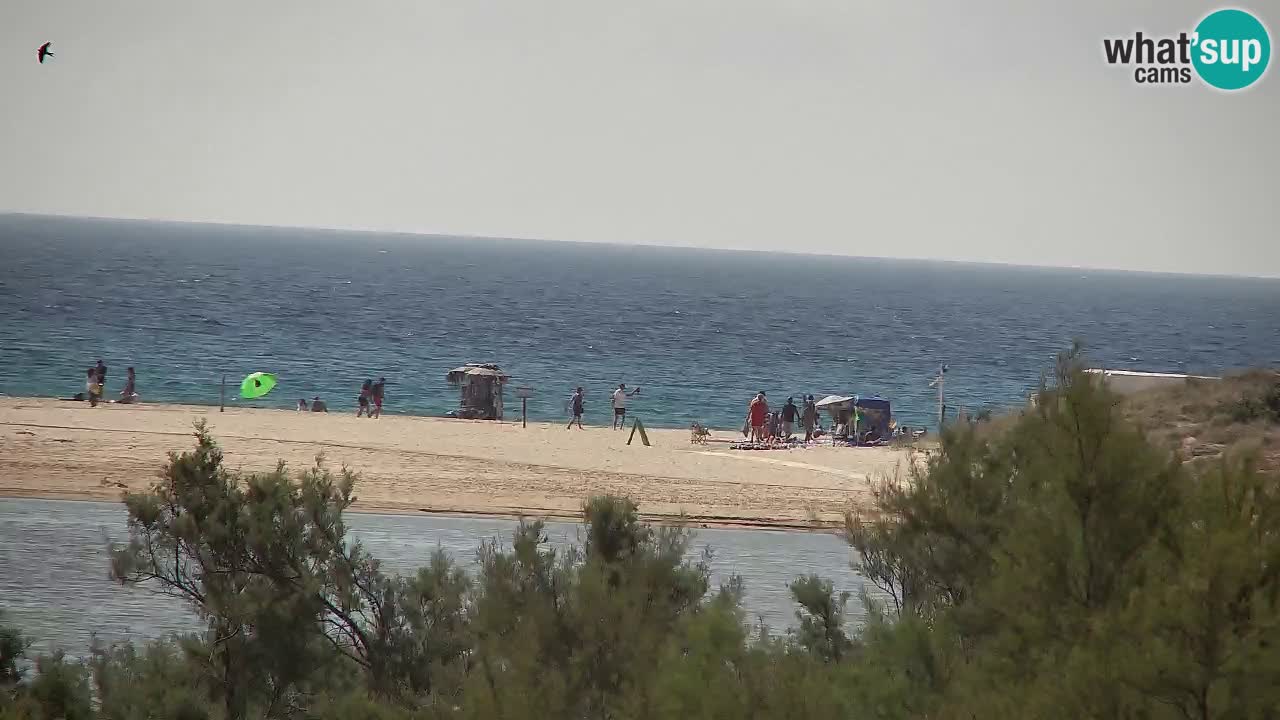 Webcam Chia – Vue en direct de la plage Su Giudeu
