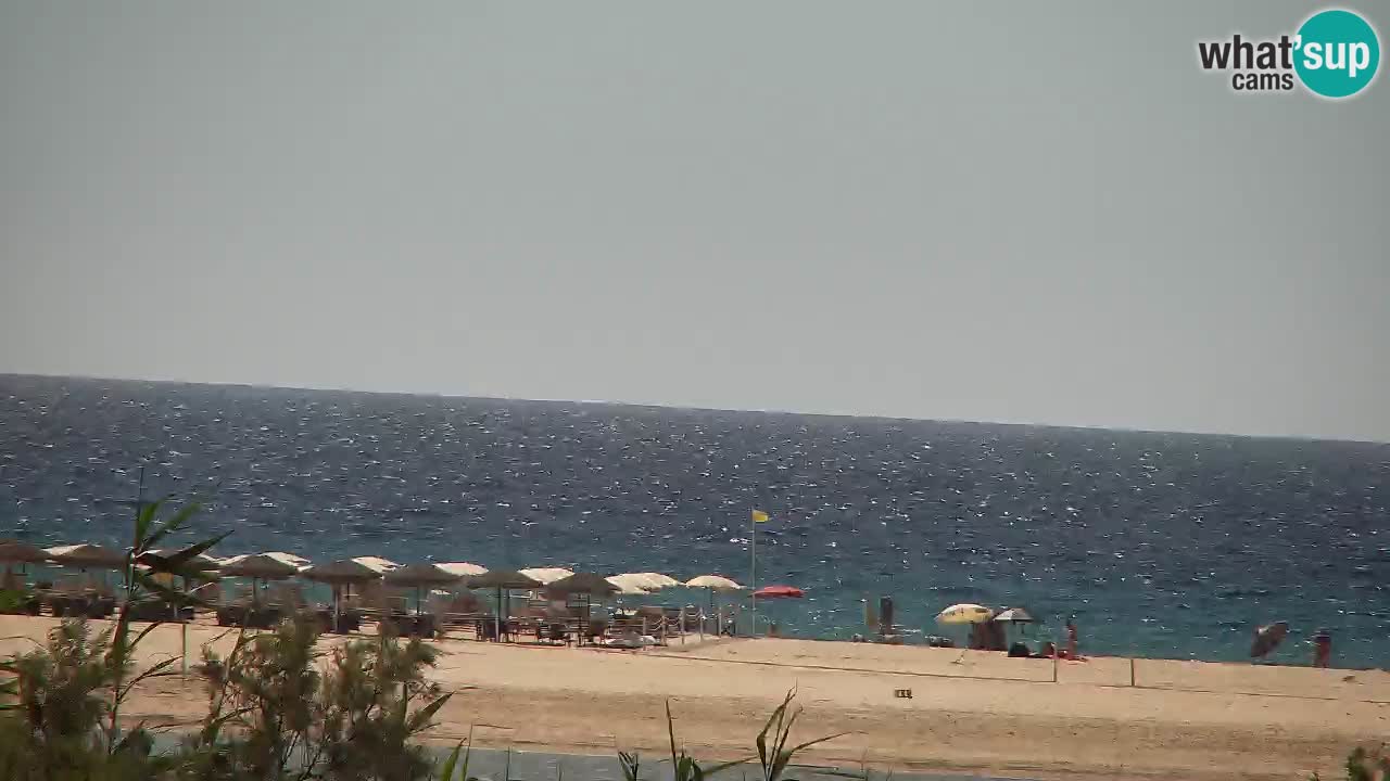 Webcam Chia – Live View of Su Giudeu Beach