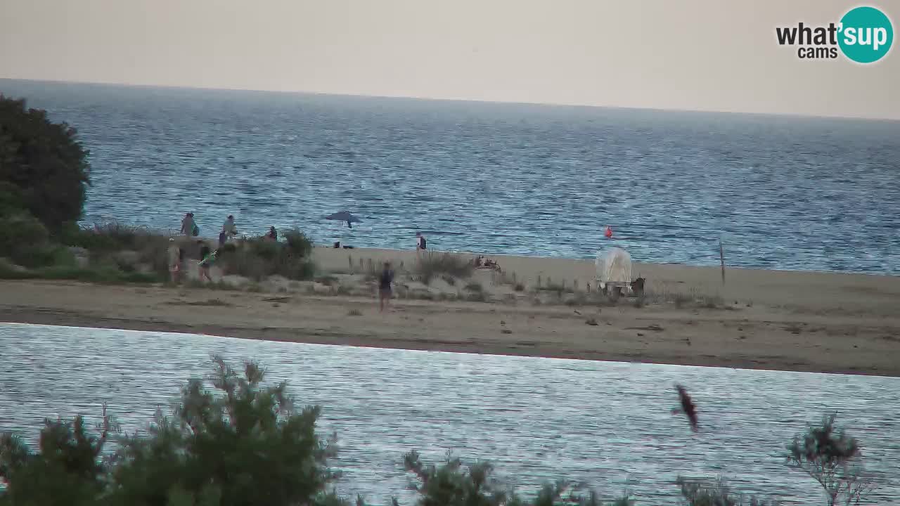 Webcam Chia – Live View of Su Giudeu Beach
