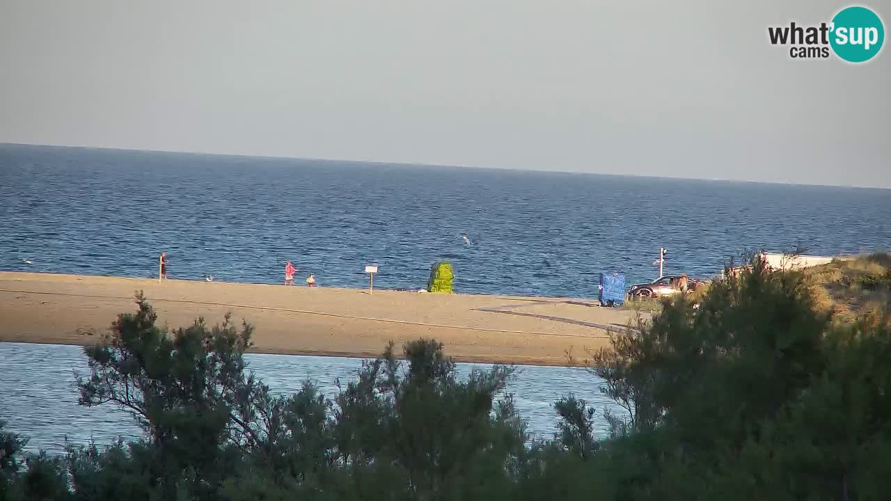 Webcam Chia – Vista en directo de la playa Su Giudeu