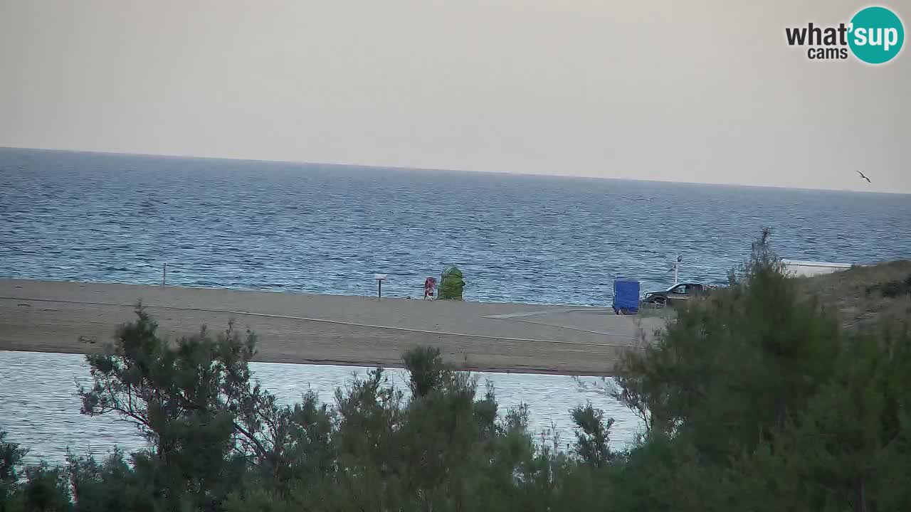 Webcam Chia – Vista en directo de la playa Su Giudeu