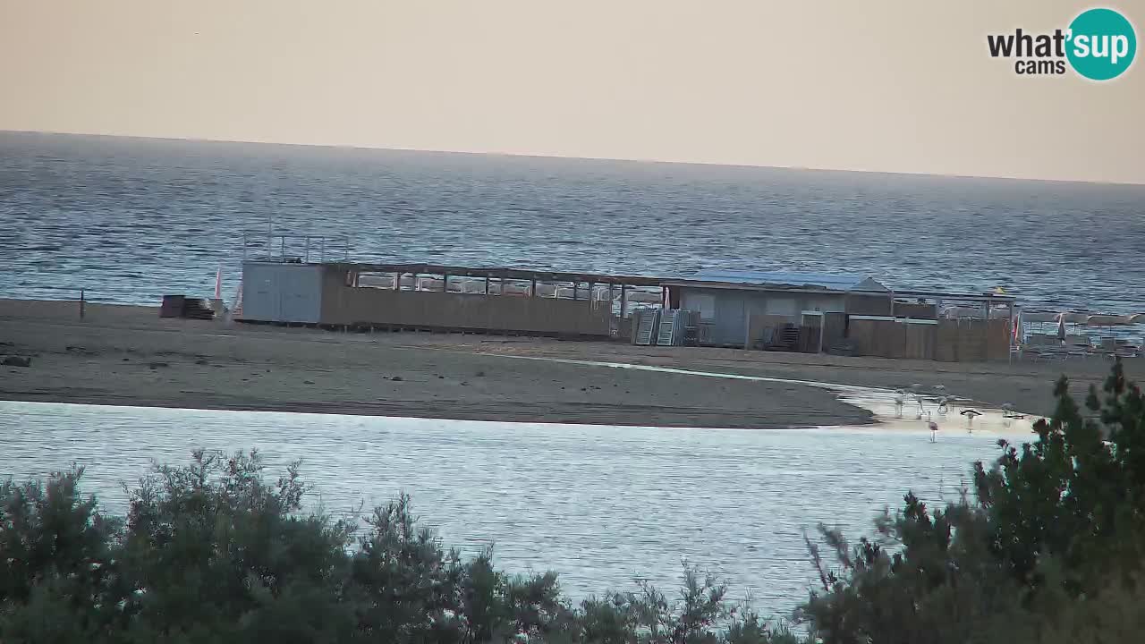 Webcam Chia – Vue en direct de la plage Su Giudeu
