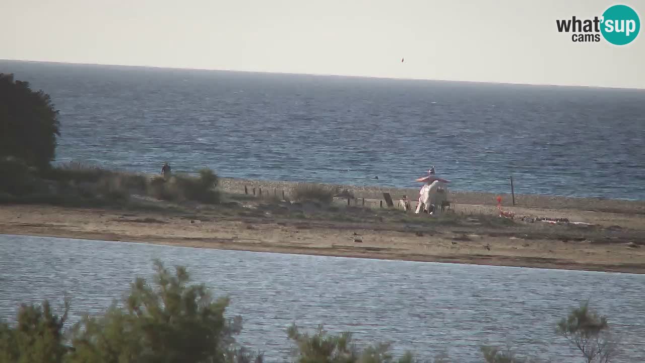 Webcam Chia – Vista en directo de la playa Su Giudeu