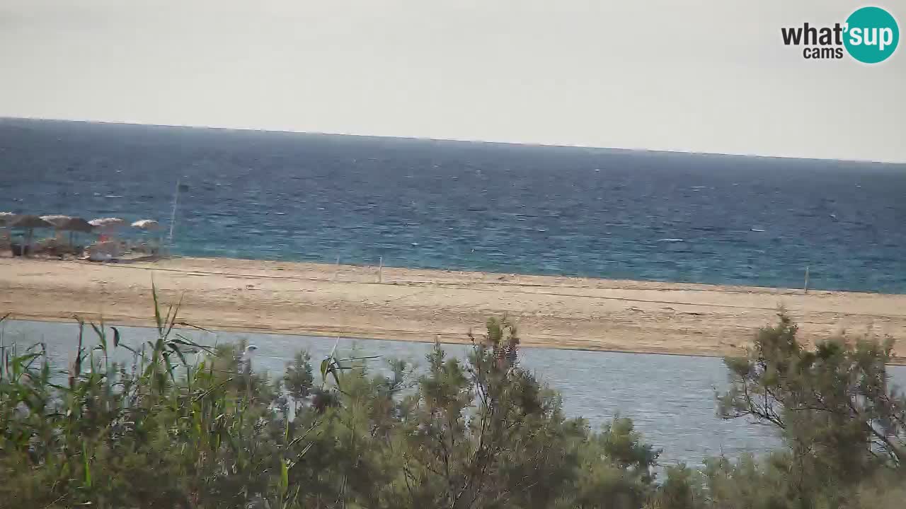 Webcam Chia – Vista en directo de la playa Su Giudeu