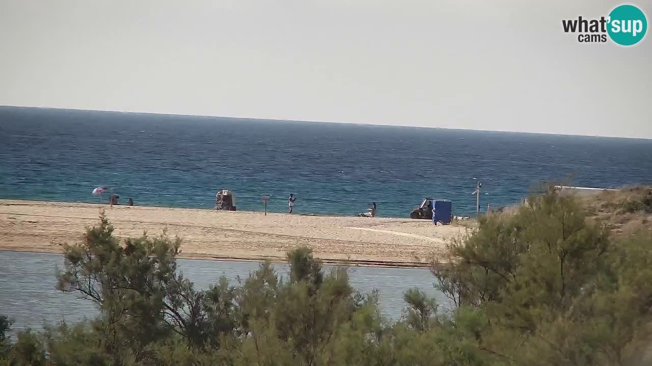 Web kamera Chia – Pogled uživo na plažu Su Giudeu