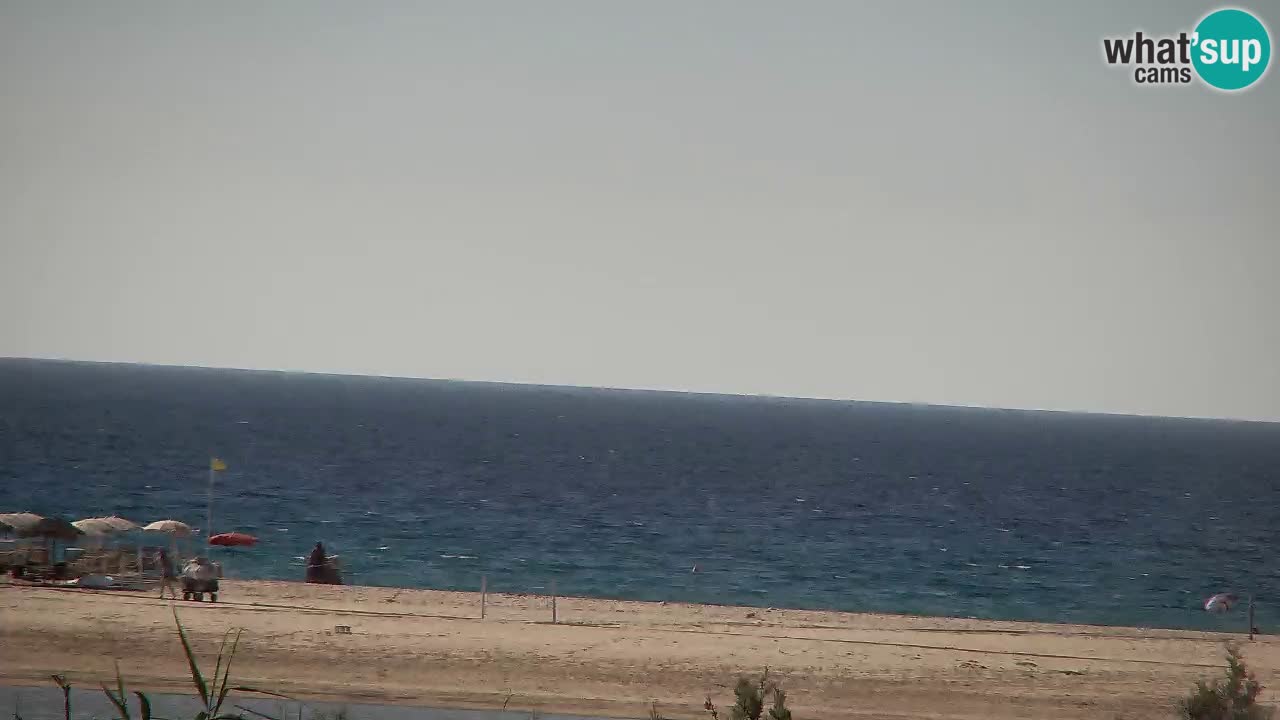 Webcam Chia – Spiaggia Su Giudeu in diretta