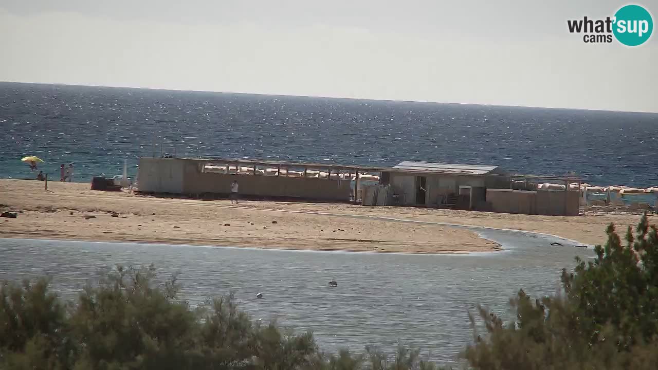 Webcam Chia – Vista en directo de la playa Su Giudeu