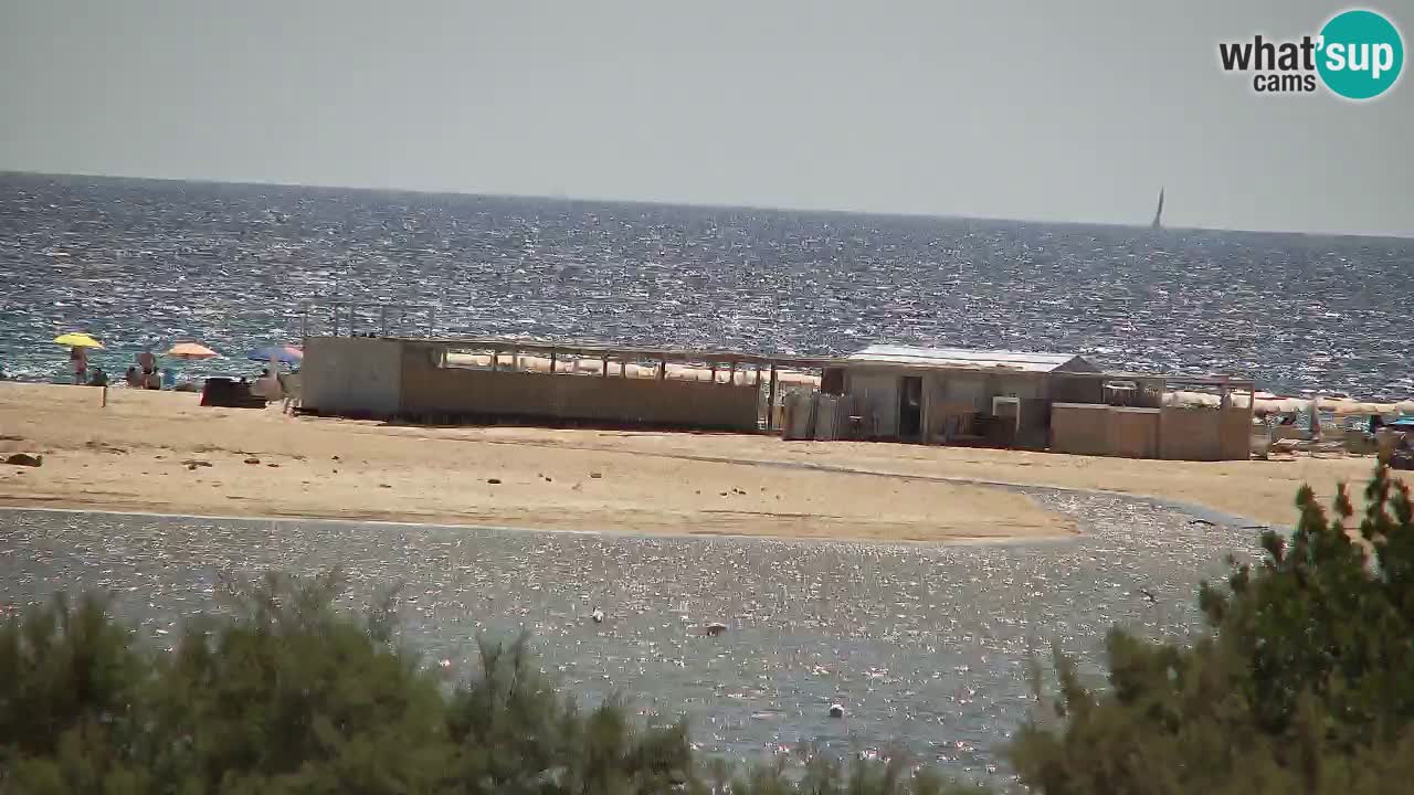 Webcam Chia – Live View of Su Giudeu Beach