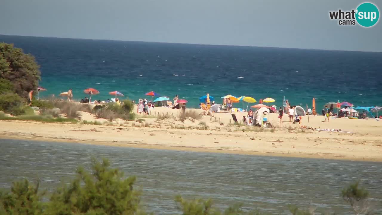 Webcam Chia – Spiaggia Su Giudeu in diretta