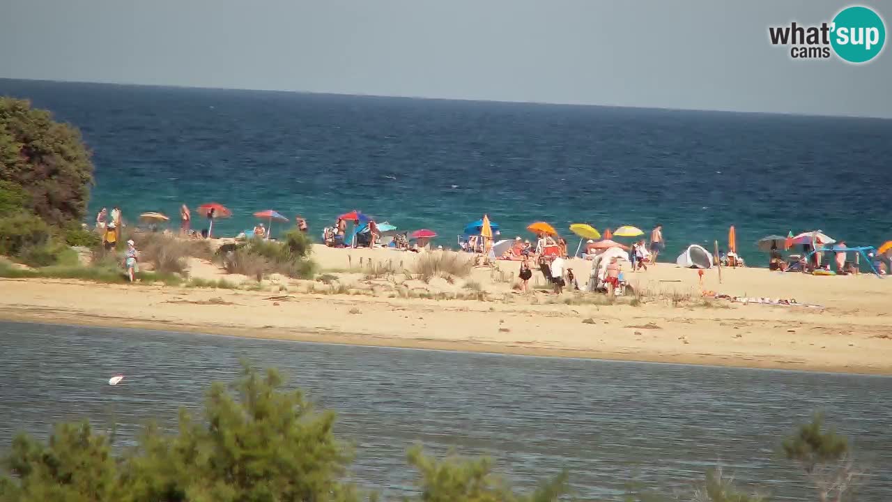 Webcam Chia – Spiaggia Su Giudeu in diretta