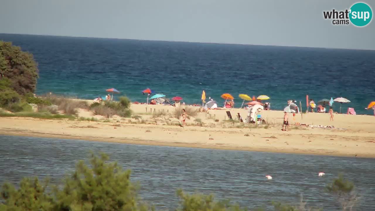 Web kamera Chia – Pogled uživo na plažu Su Giudeu