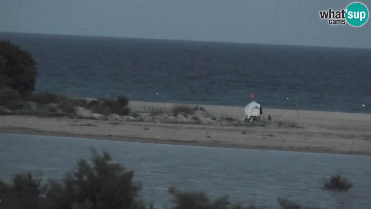 Webcam Chia – Spiaggia Su Giudeu in diretta
