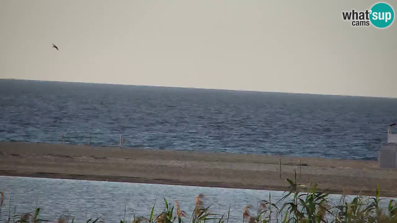 Webcam Chia – Vista en directo de la playa Su Giudeu