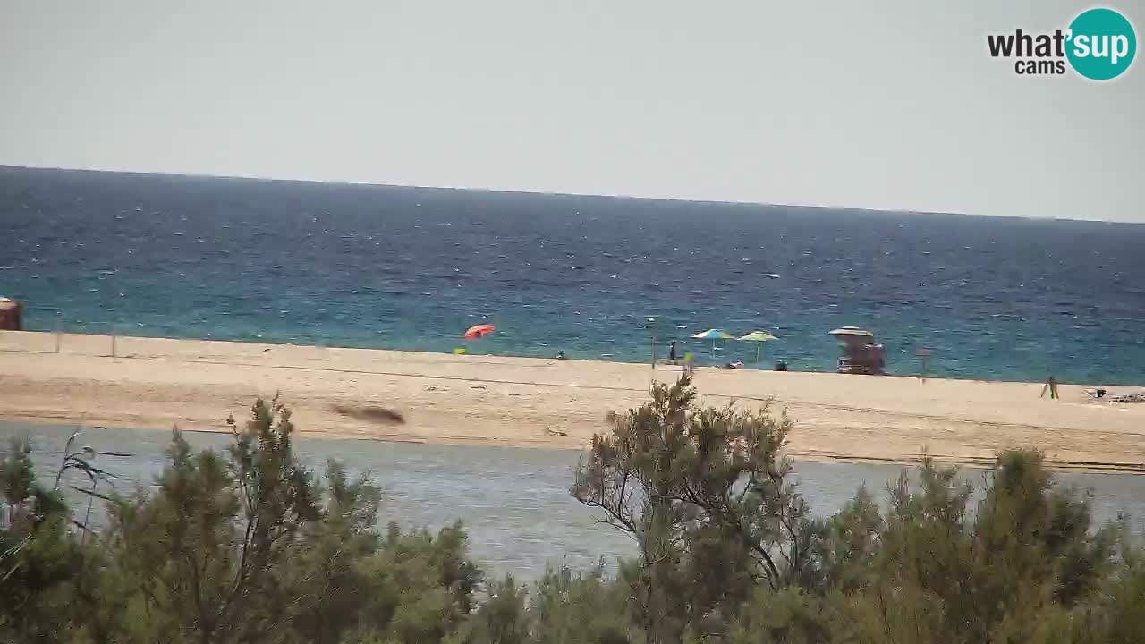 Web kamera Chia – Pogled uživo na plažu Su Giudeu