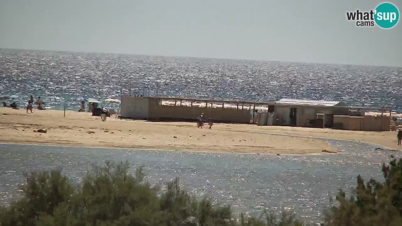 Webcam Chia – Spiaggia Su Giudeu in diretta
