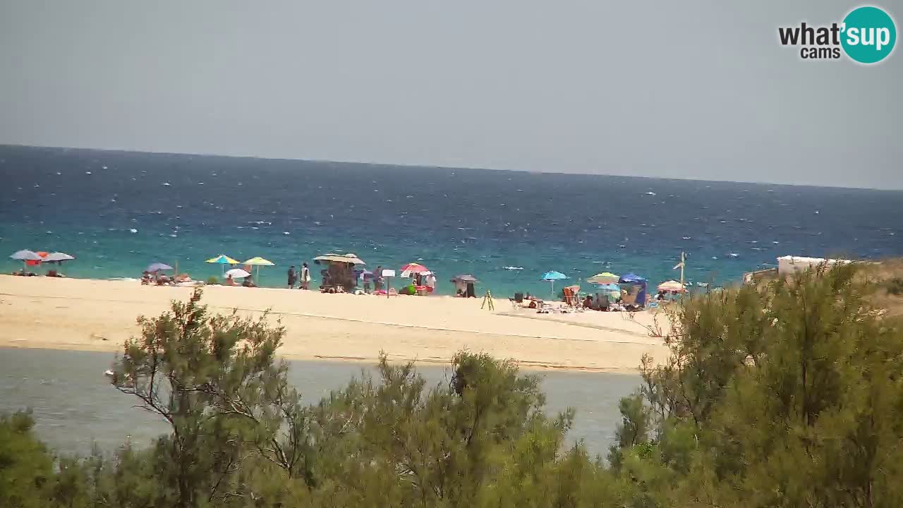 Webcam Chia – Spiaggia Su Giudeu in diretta