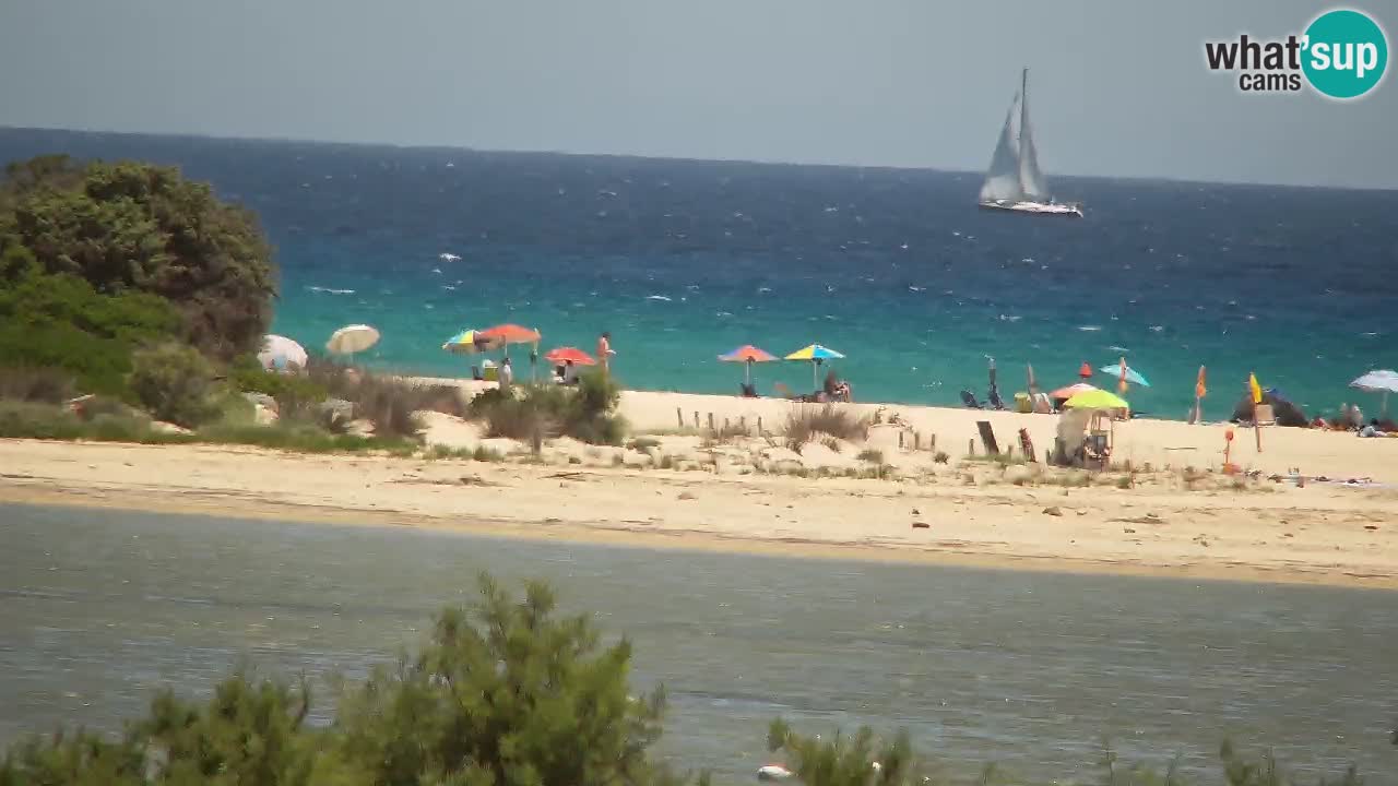 Web kamera Chia – Pogled uživo na plažu Su Giudeu