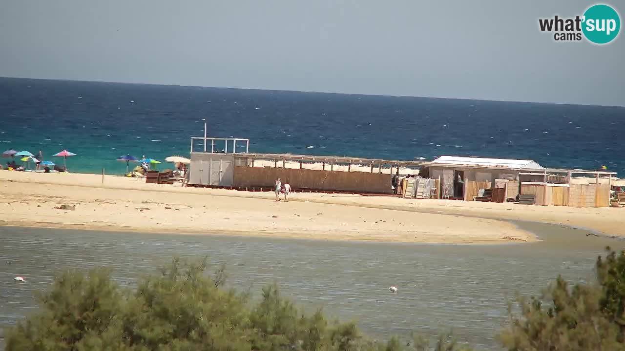 Webcam Chia – Vista en directo de la playa Su Giudeu