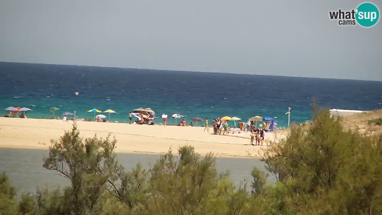 Webcam Chia – Spiaggia Su Giudeu in diretta