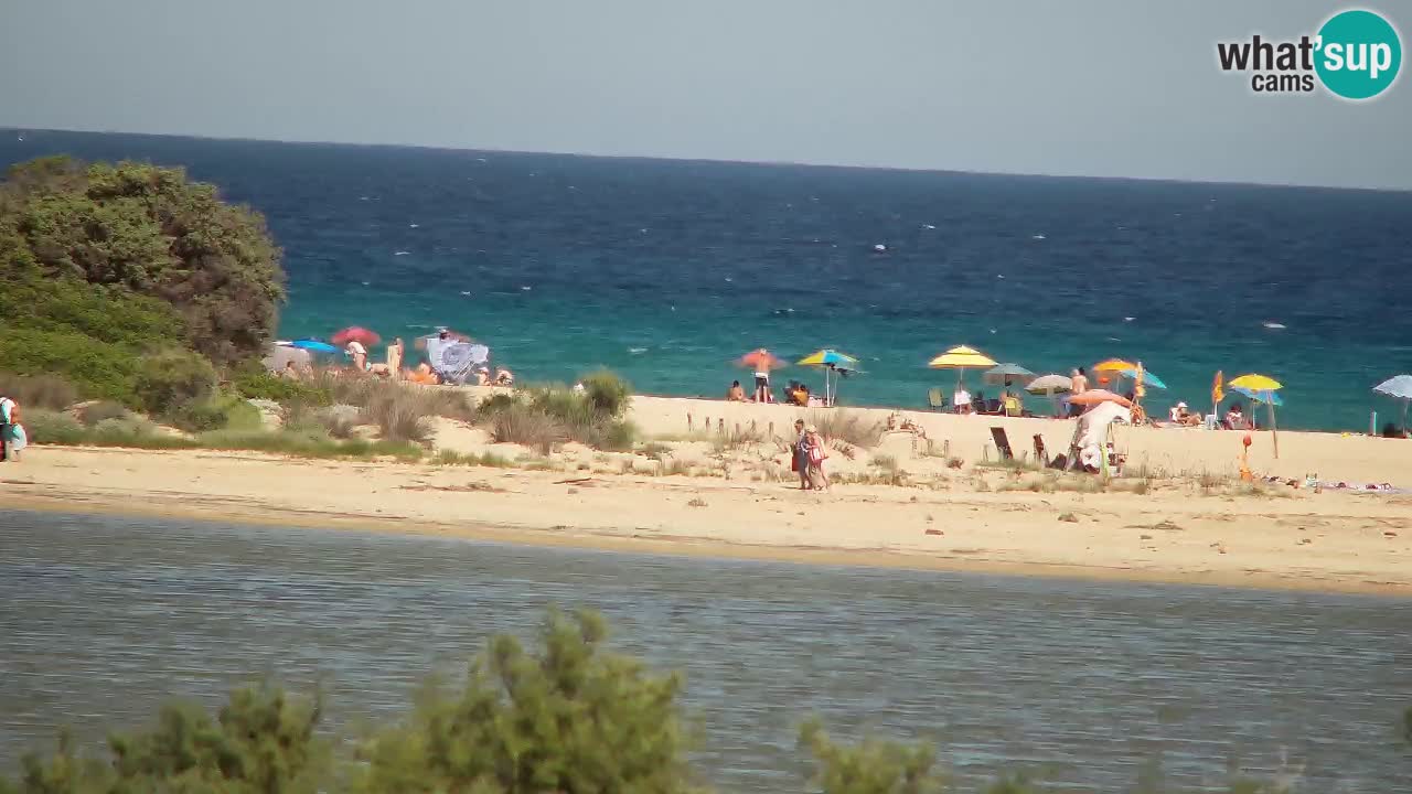 Webcam Chia – Spiaggia Su Giudeu in diretta