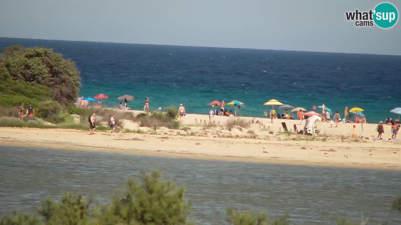 Webcam Chia – Live View of Su Giudeu Beach