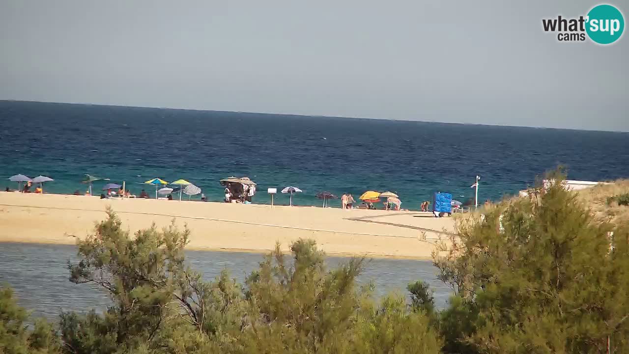 Webcam Chia – Vue en direct de la plage Su Giudeu