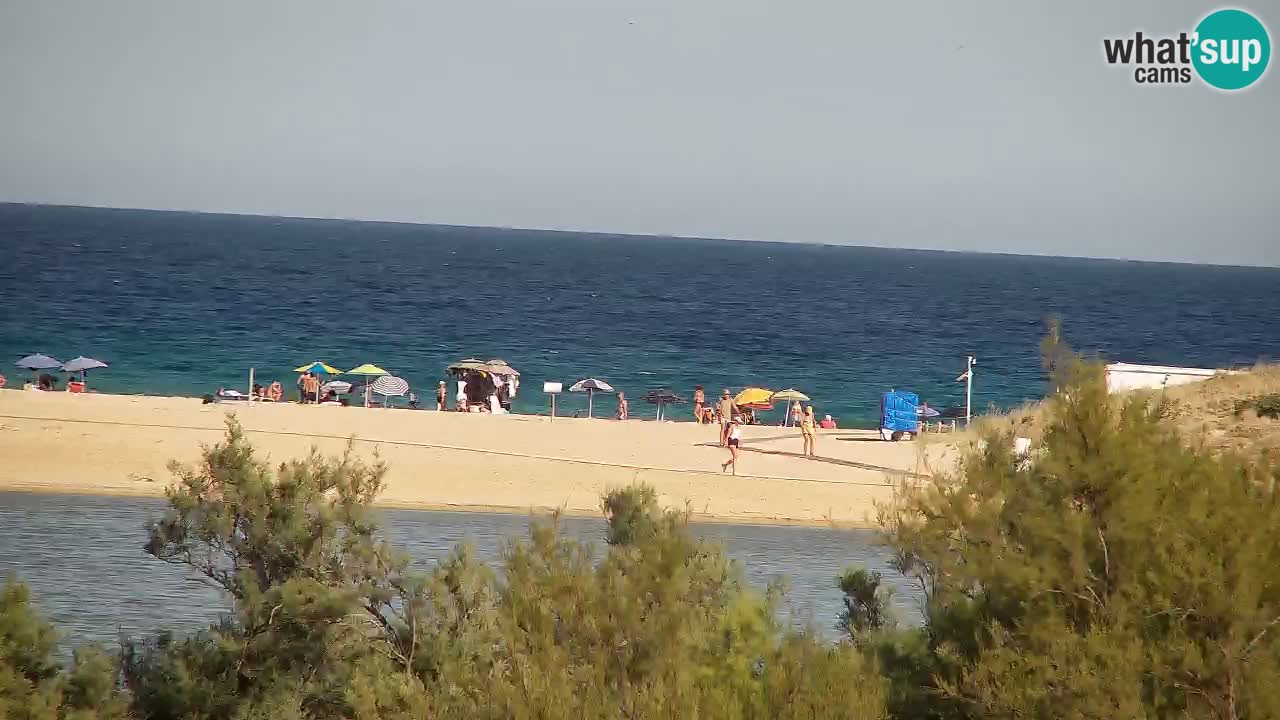 Spletna kamera Chia – Pogled v živo na plažo Su Giudeu