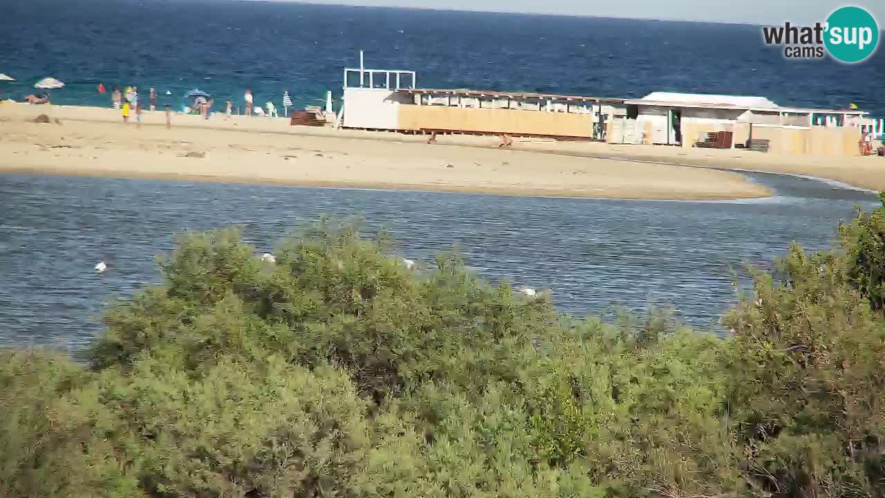 Webcam Chia – Spiaggia Su Giudeu in diretta
